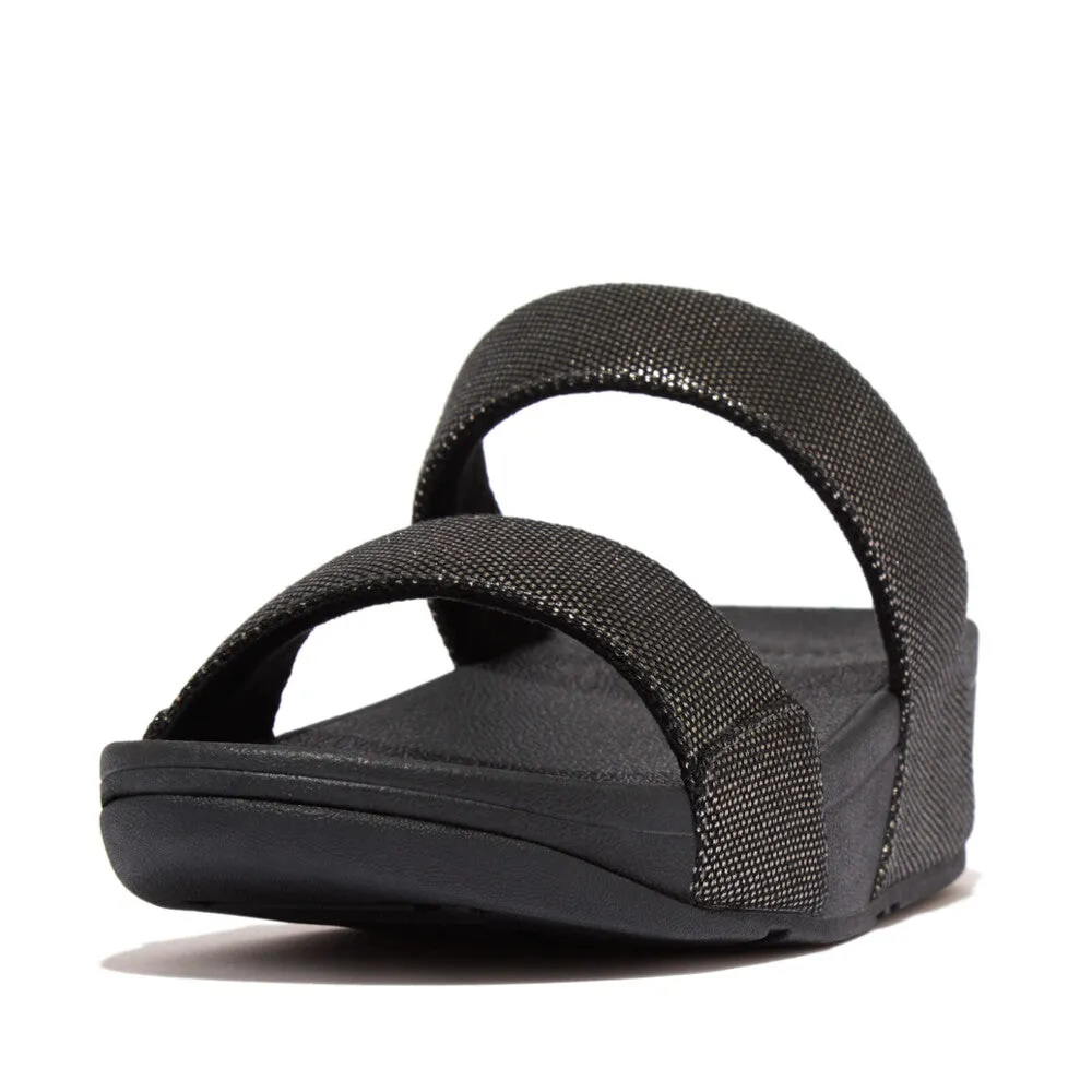 รองเท้าแตะ ผู้หญิง รุ่น LULU GLITZ-CANVAS SLIDES