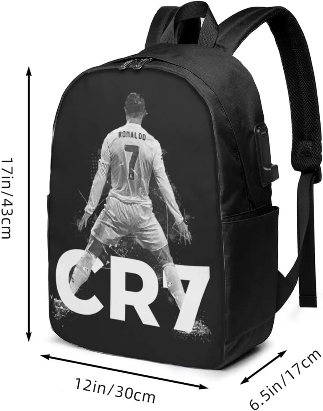 #7 Adult Backpacks Bag Laptop Bag Bookbag Usb Backpack 17 Inch For Daily