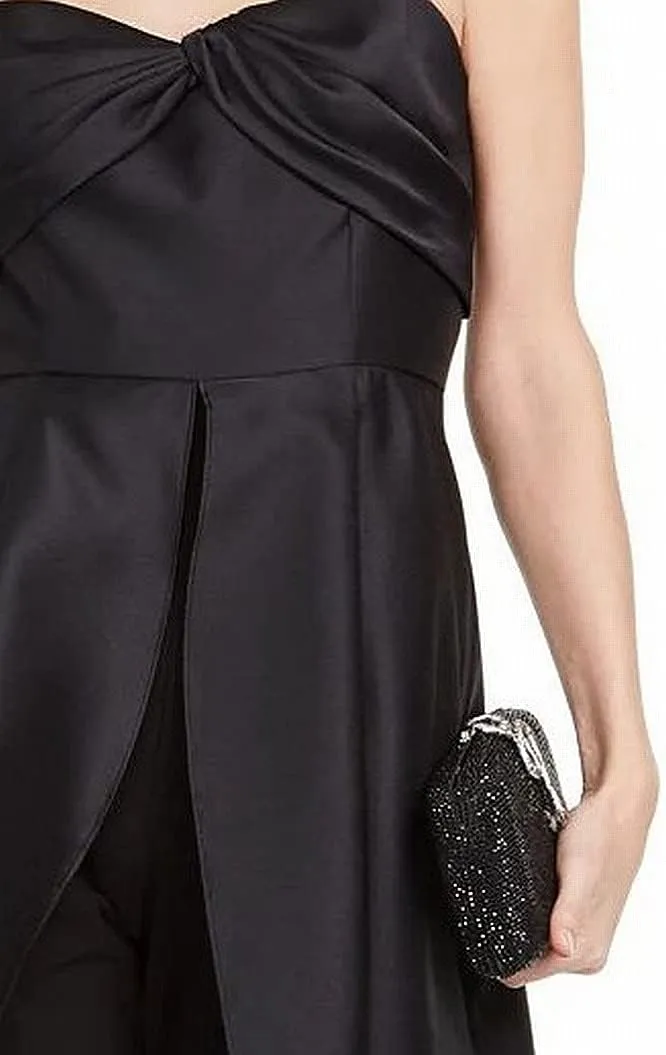 Adrianna Papell womens Mikado Crepe Jumpsuit