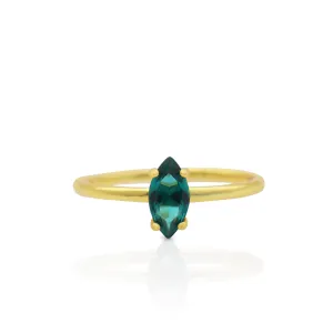 AMELIE CRYSTAL CHARM RING