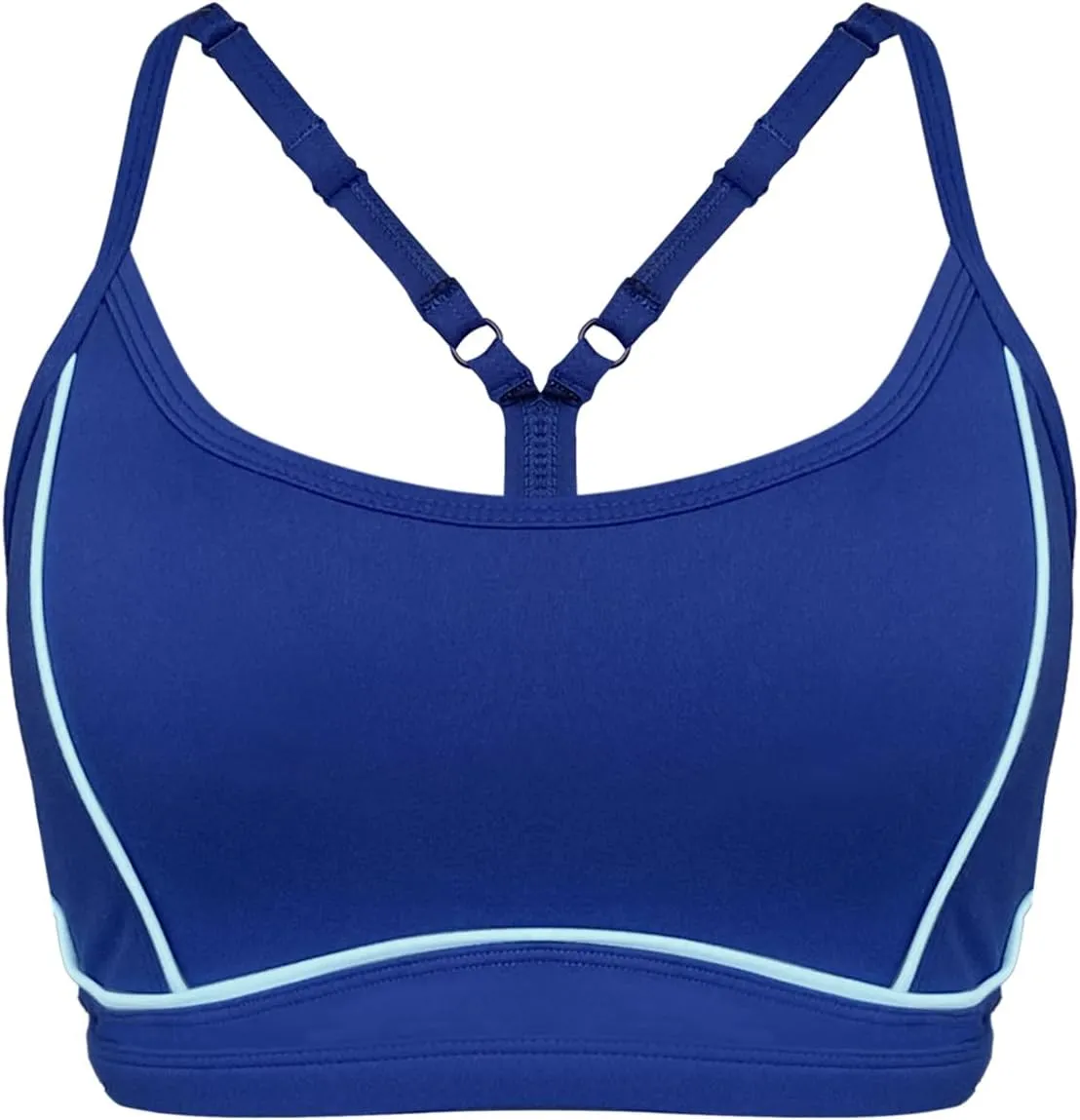 Aoxjox Women's Workout Sports Bras Fitness Backless Padded Training Gym Lexi Lined Bra Yoga Crop Tank Top