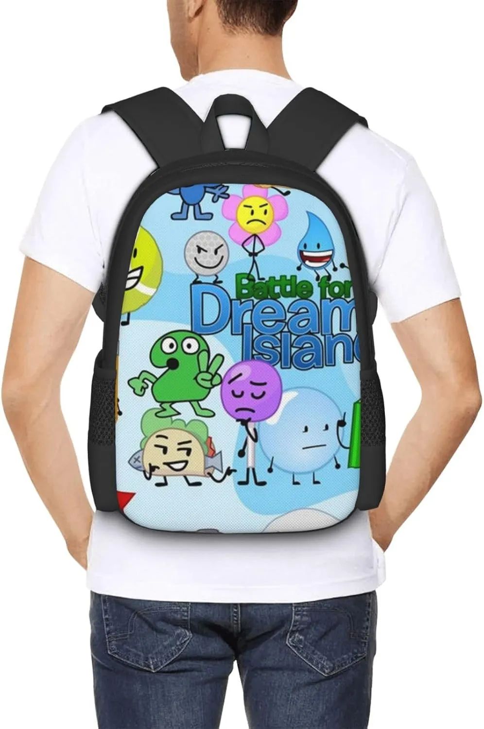 B-fdi Bookbags Casual Travel Daypack Lightweight Laptop Backpacks For Hiking Bag Black