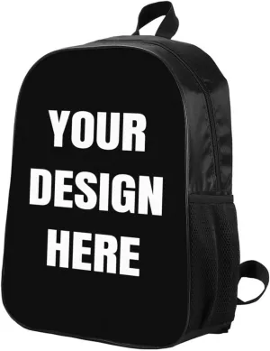 Backpack Large Personalized Backpack For Women Men Design Your Own Work Travel Laptop Bag To High Volume Casual Cute Packet 17Inch