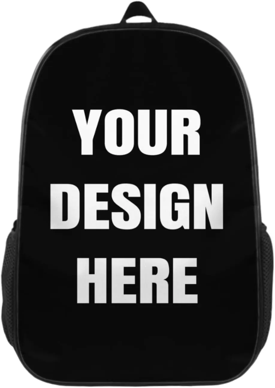 Backpack Large Personalized Backpack For Women Men Design Your Own Work Travel Laptop Bag To High Volume Casual Cute Packet 17Inch