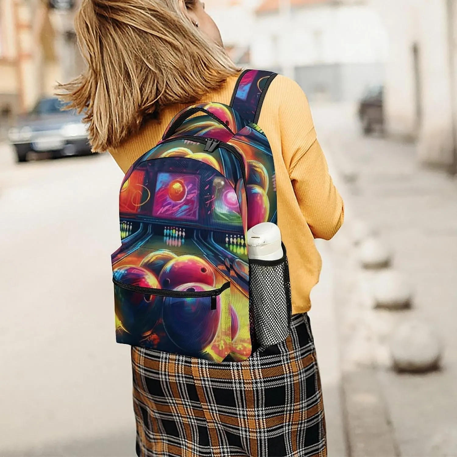 Backpacks Bowling Balls Travel Bag Laptop Backpack Casual Daypack for Weekender Business Hiking