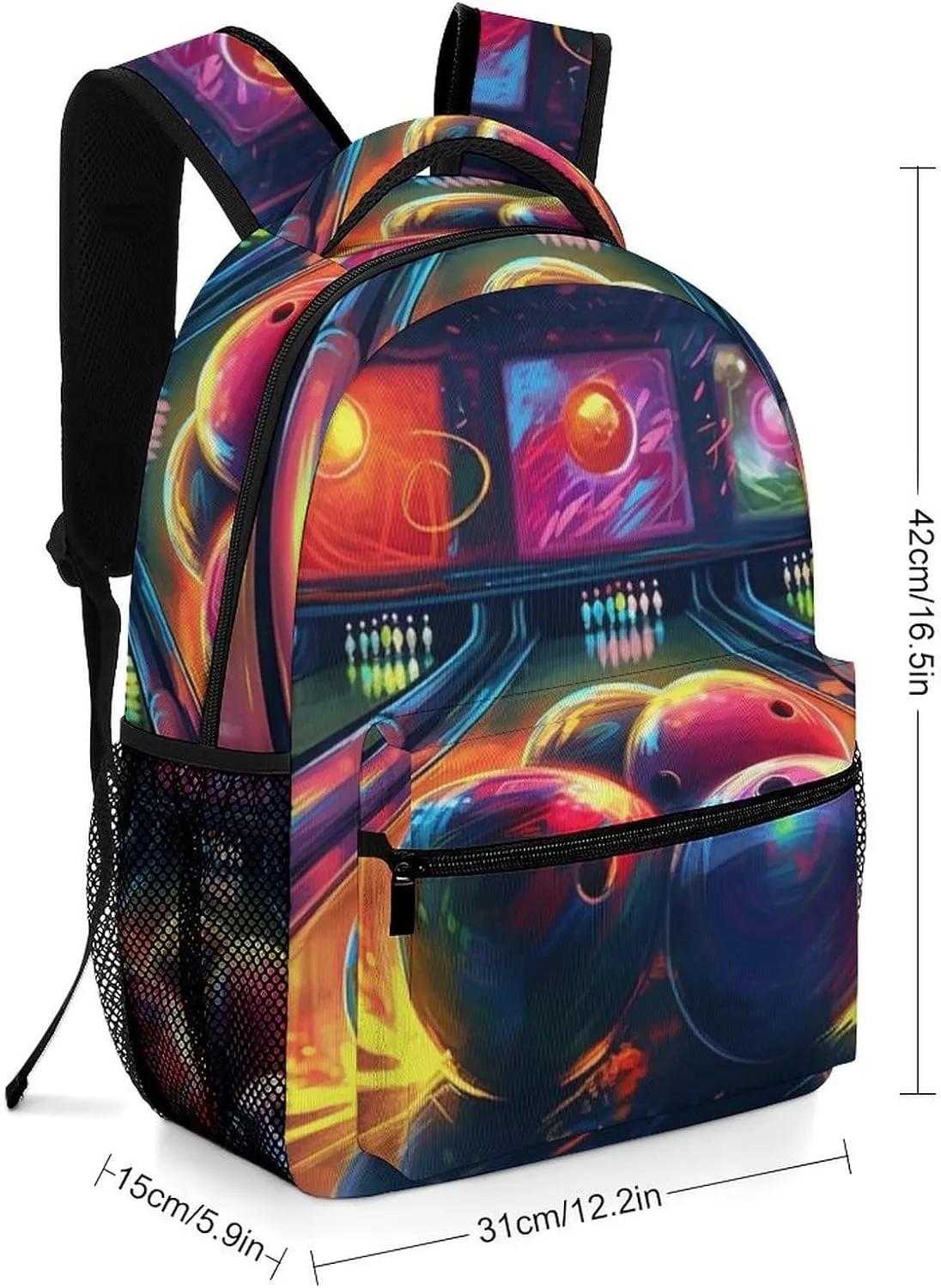 Backpacks Bowling Balls Travel Bag Laptop Backpack Casual Daypack for Weekender Business Hiking