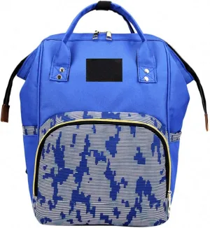 Bag Women Bag Large Baby Bag outdoor Travel Nursing Backpack Blue