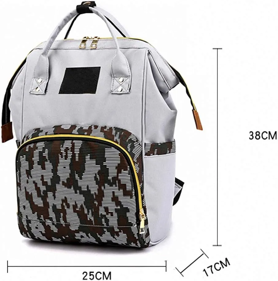 Bag Women Bag Large Baby Bag outdoor Travel Nursing Backpack Blue