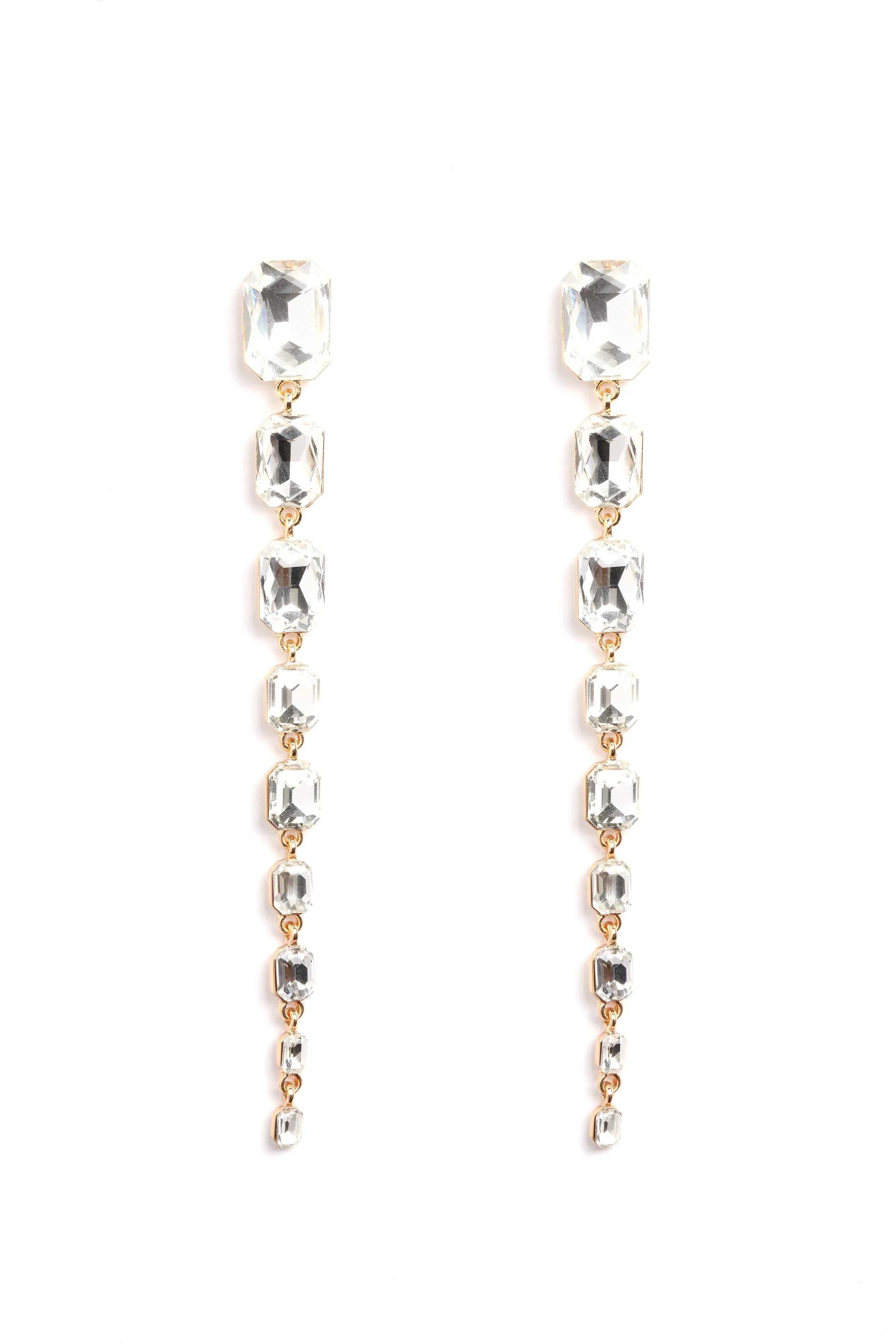 Be A Diamond Earrings - Gold