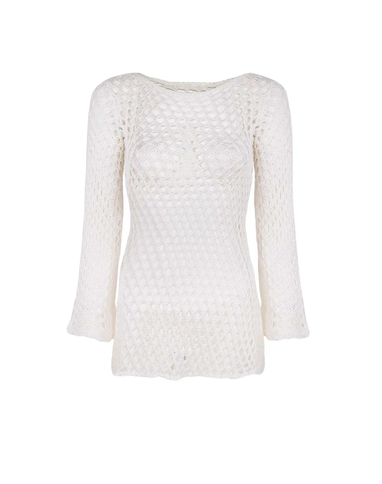 Belle Short Cover Up - Off White