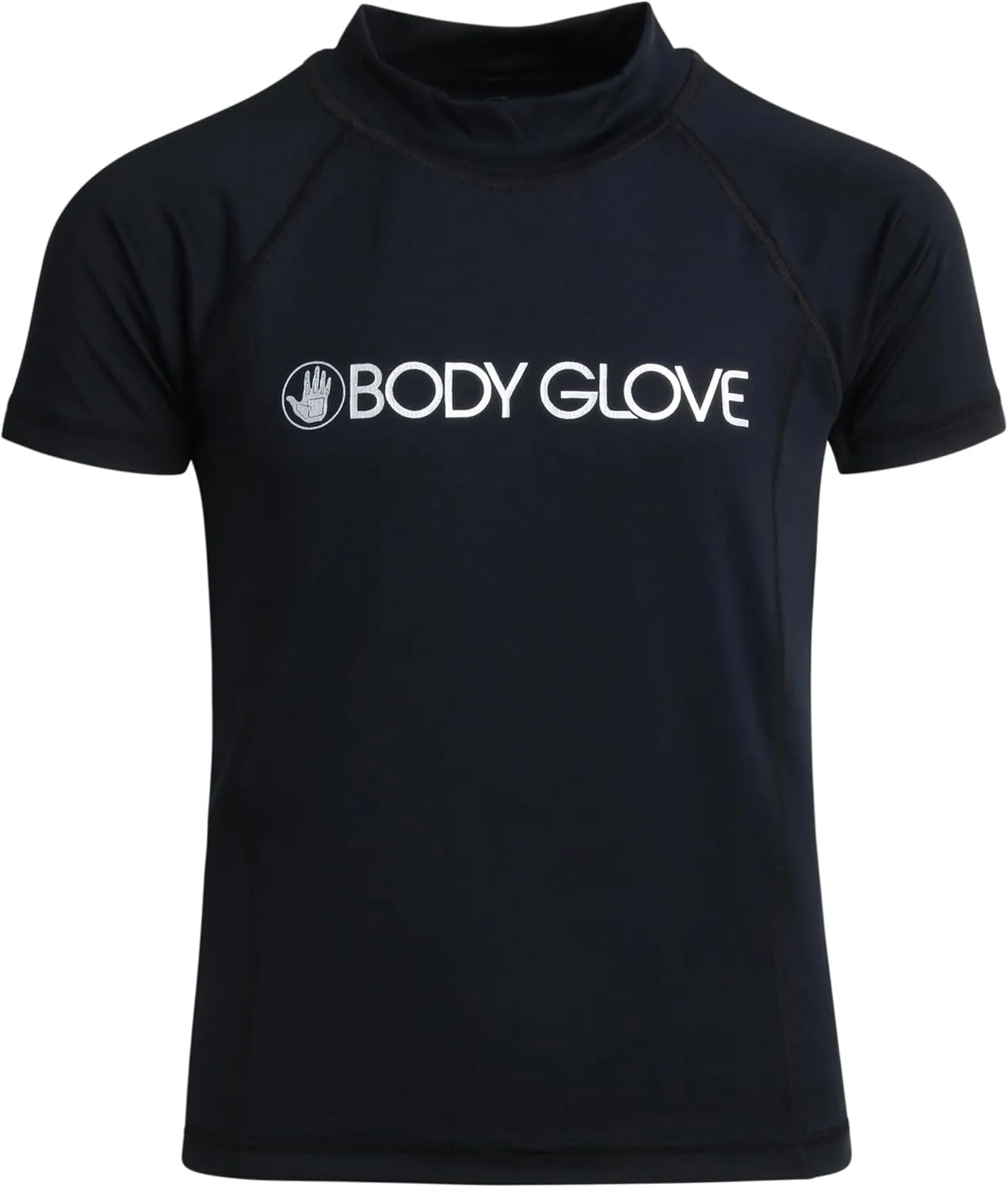 Body Glove Boys Swim Shirt - UPF 50  Quick Dry Sun Protection Short Sleeve Rash Guard for Boys Kids Swimwear (Sizes: 5-14)