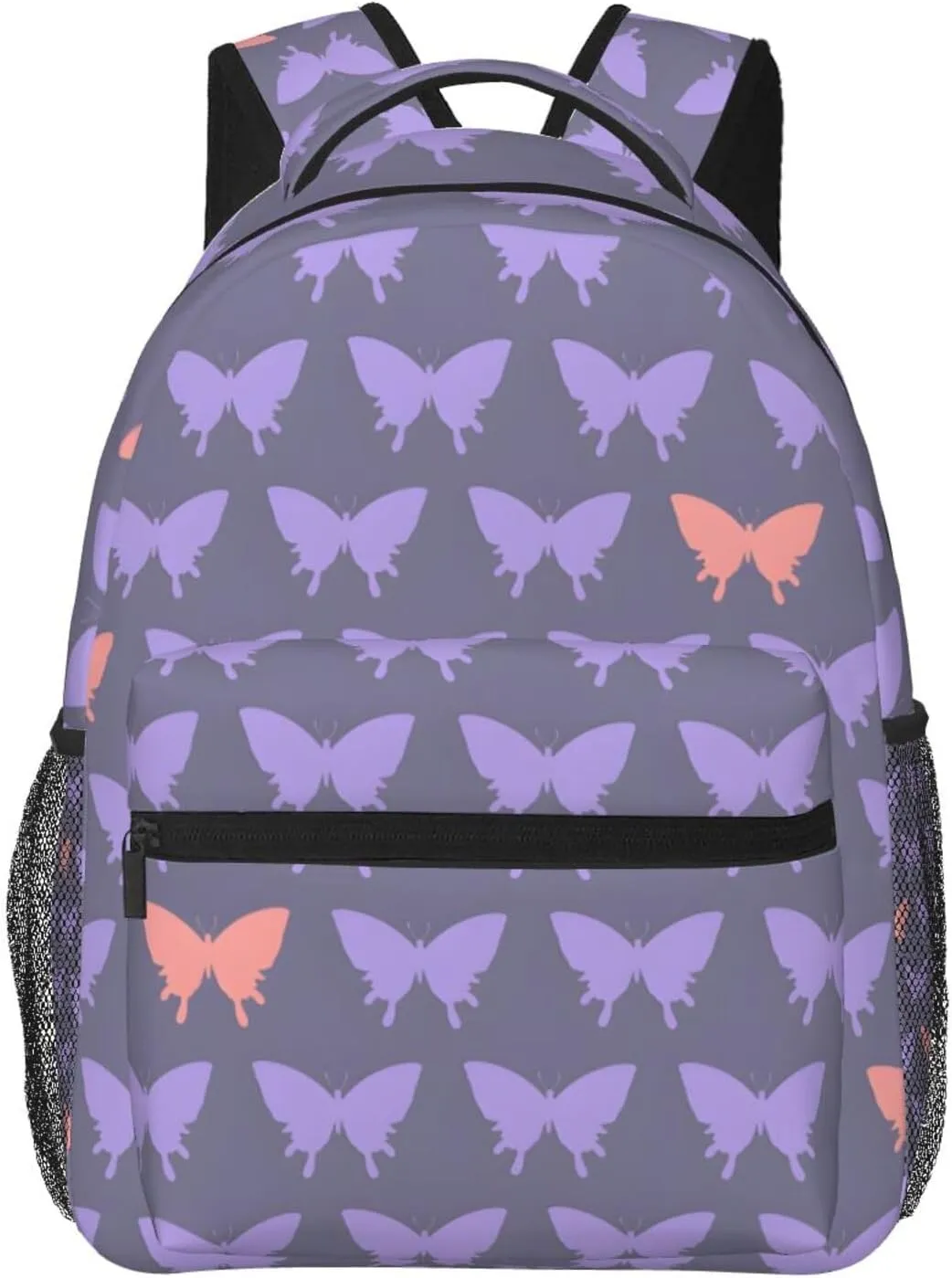 Butterfly Travel Laptop Backpack for Women Lightweight Backpack Adjustable College Backpack Fits 15.6 Inch Laptop Bag Waterproof Travel Backpack for Men, Work, Gym