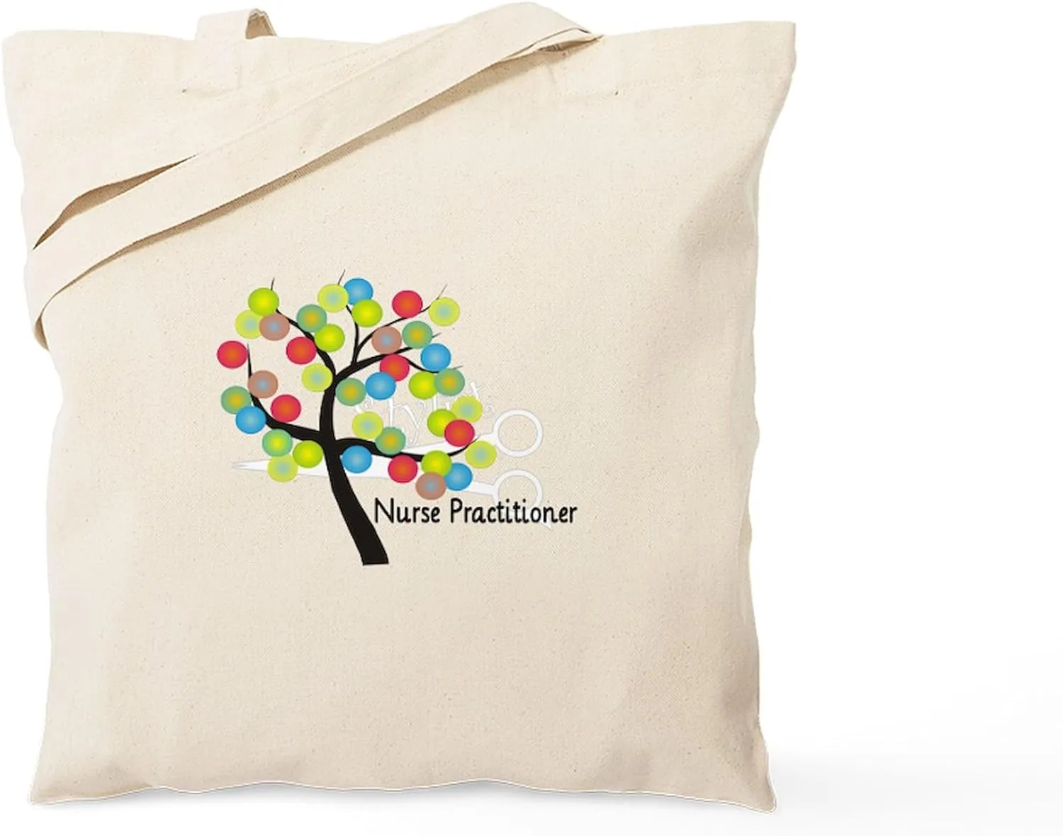 CafePress Nurse Practitioner II Tote Bag Reusable Natural Beige Canvas Shopping Bag