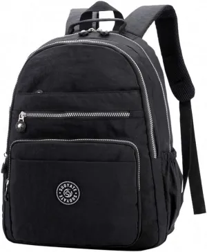 Casual Women Original Bolsa School Backpack Teenage Girl Laptop Mochila Black 20 inches