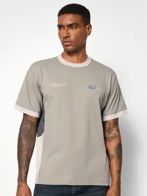 Colorblock Quick Dry Cotton T-Shirt