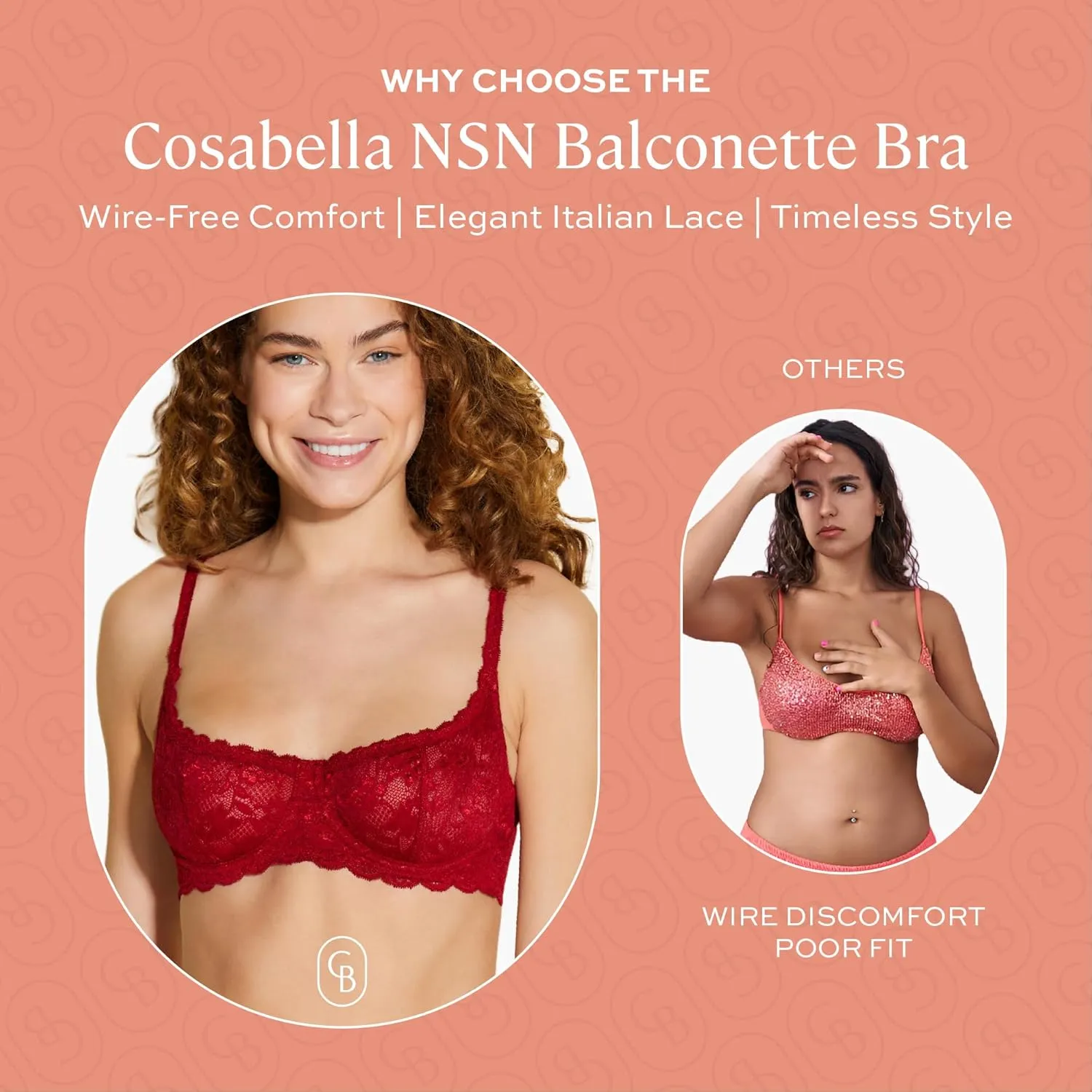 Cosabella Women's NSN Balconette Bra