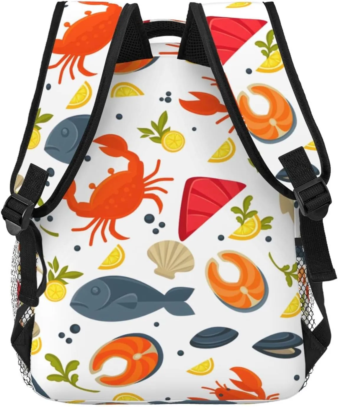 Crab Travel Laptop Backpack Women Lightweight Backpack Adjustable College Backpack Fits 15.6 Inch Laptop Waterproof Travel Backpack for Men, Work, Travel, Women