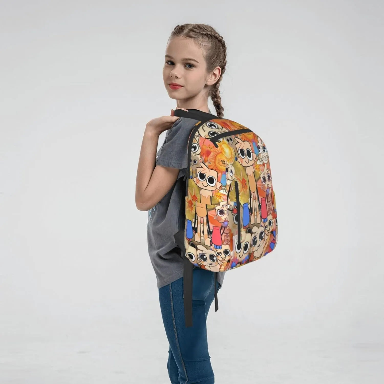 Dandy'S World 3 Backpack Lightweight Large Capacity Laptop Backpack Travel Backpacks For Unisex