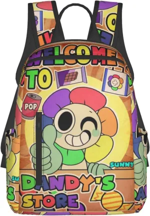 Dandy'S World 3 Backpack Lightweight Large Capacity Laptop Backpack Travel Backpacks For Unisex