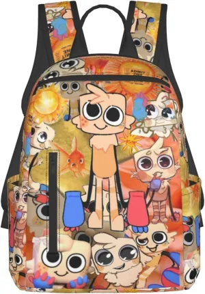 Dandy'S World 3 Backpack Lightweight Large Capacity Laptop Backpack Travel Backpacks For Unisex