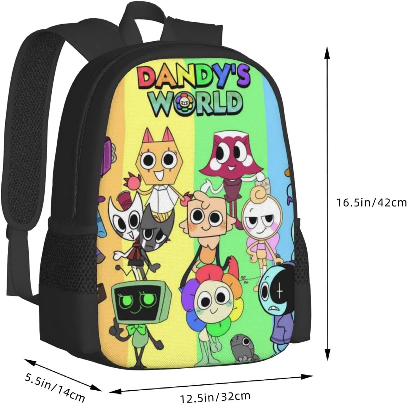Dandy'S World 3 Backpack Lightweight Large Capacity Laptop Backpack Travel Backpacks For Unisex