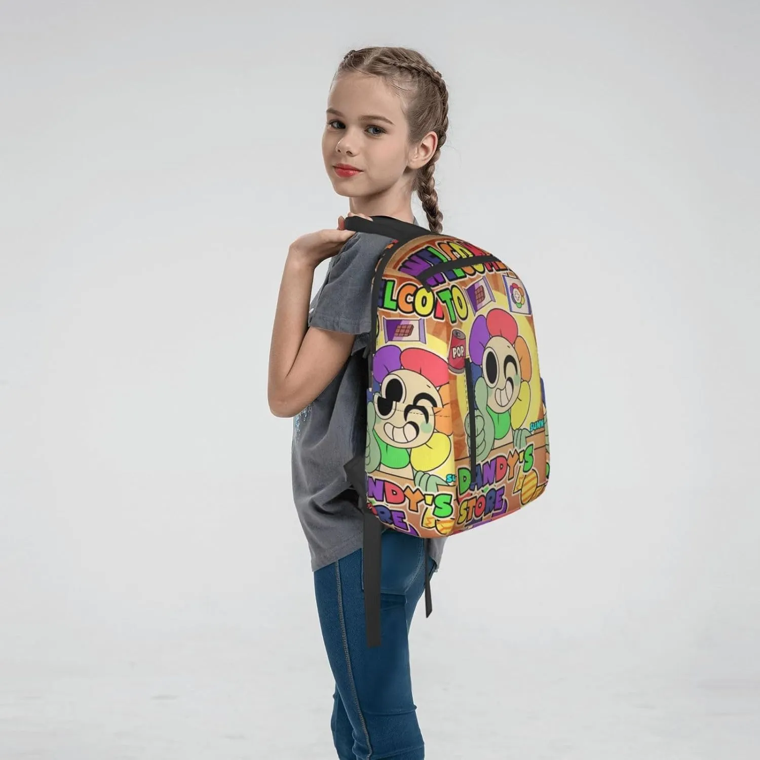 Dandy'S World 3 Backpack Lightweight Large Capacity Laptop Backpack Travel Backpacks For Unisex