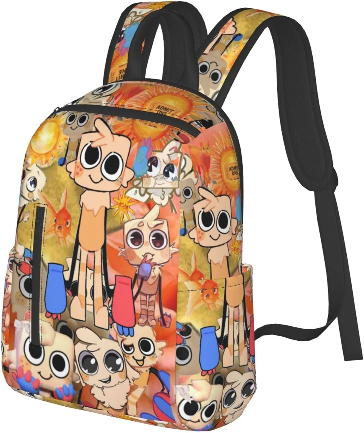 Dandy'S World 3 Backpack Lightweight Large Capacity Laptop Backpack Travel Backpacks For Unisex