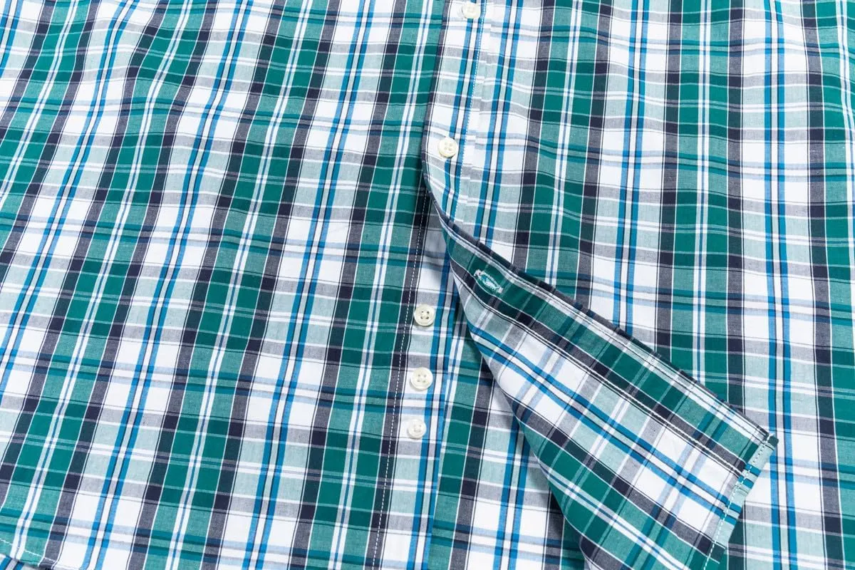 Double Pump Big and Tall Shirts for Men Short Sleeve Button Down Shirts from Size XL(T) to 6XL (T) Cotton