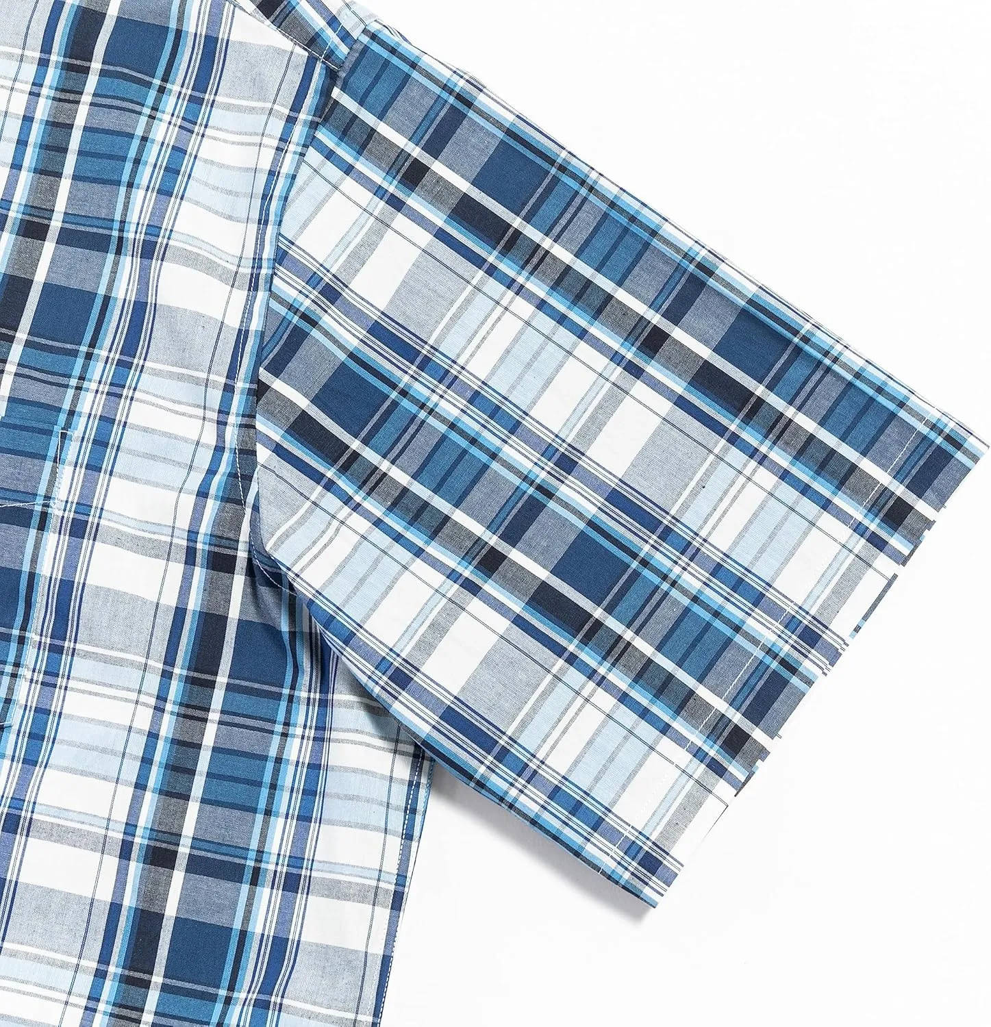 Double Pump Big and Tall Shirts for Men Short Sleeve Button Down Shirts from Size XL(T) to 6XL (T) Cotton