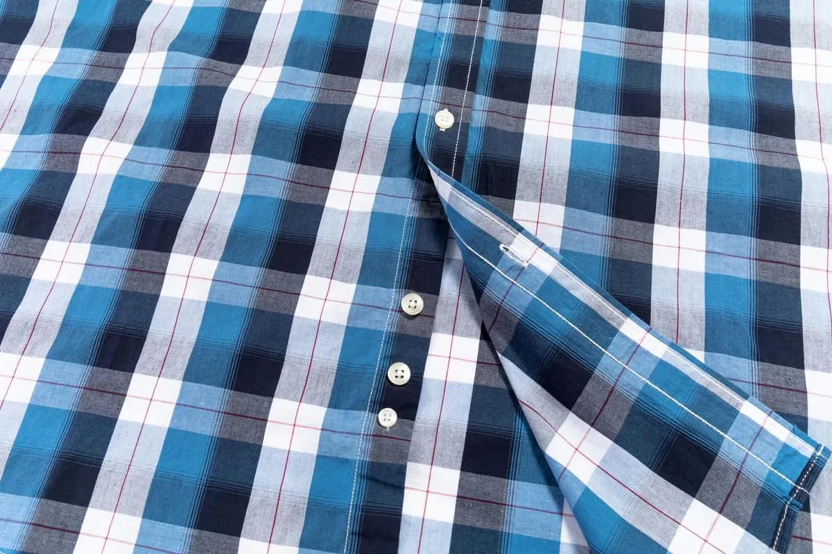 Double Pump Big and Tall Shirts for Men Short Sleeve Button Down Shirts from Size XL(T) to 6XL (T) Cotton