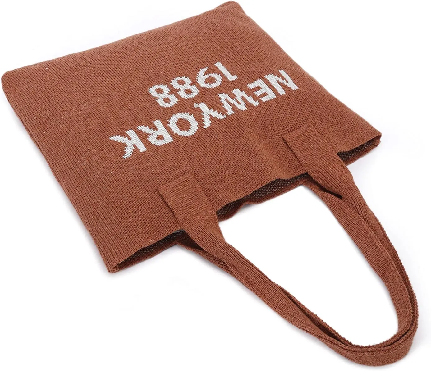 ENBEI Women's tote bags aesthetic Shoulder Handbags Hand crocheted Bags large Shoulder Shopping Bag large satchel cute Bag