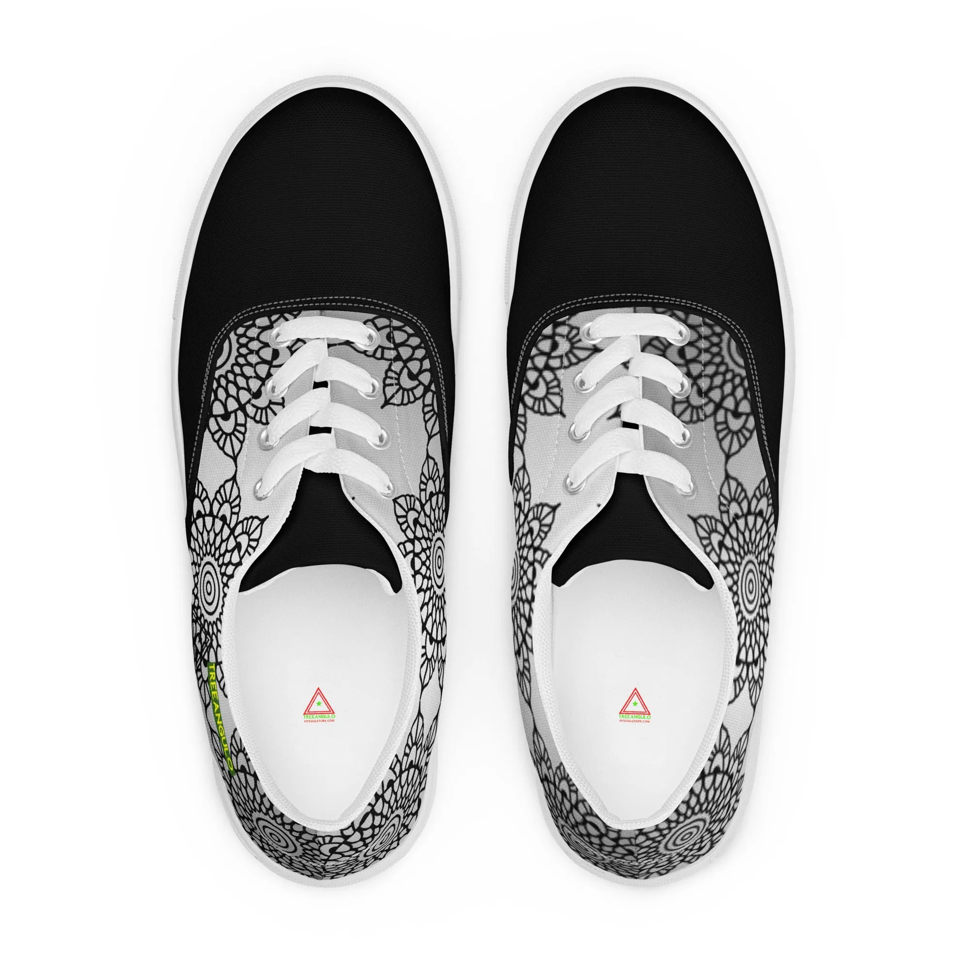 GLINT Lace-up canvas shoes