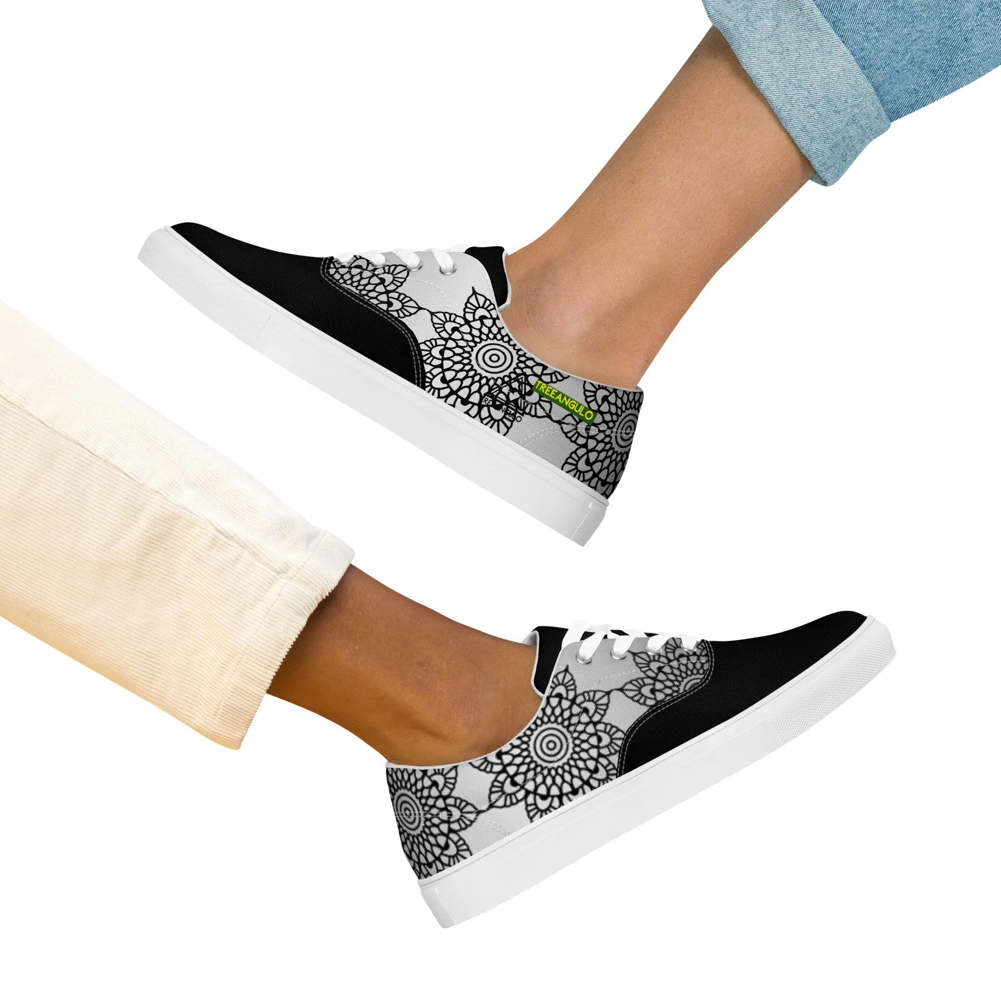 GLINT Lace-up canvas shoes