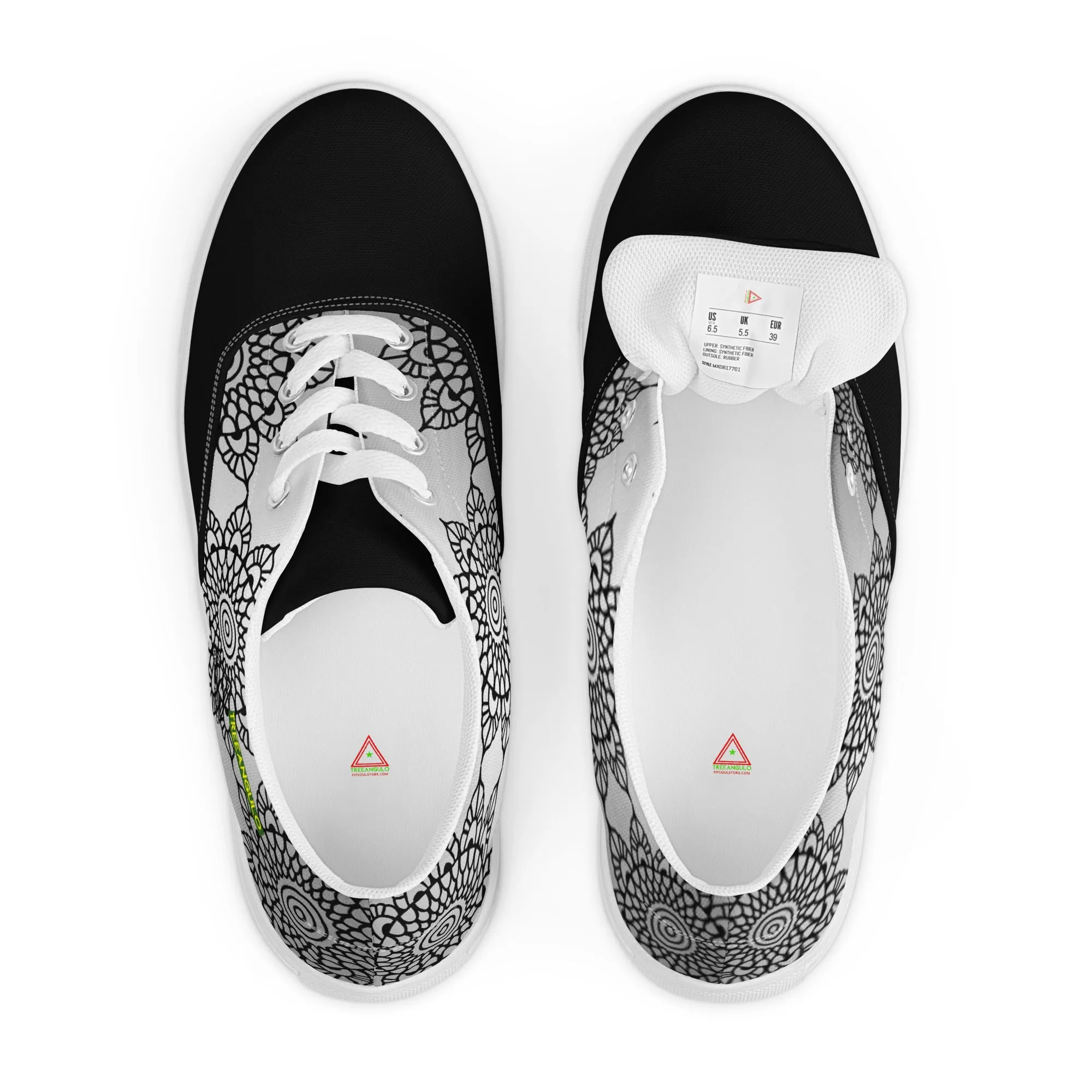 GLINT Lace-up canvas shoes
