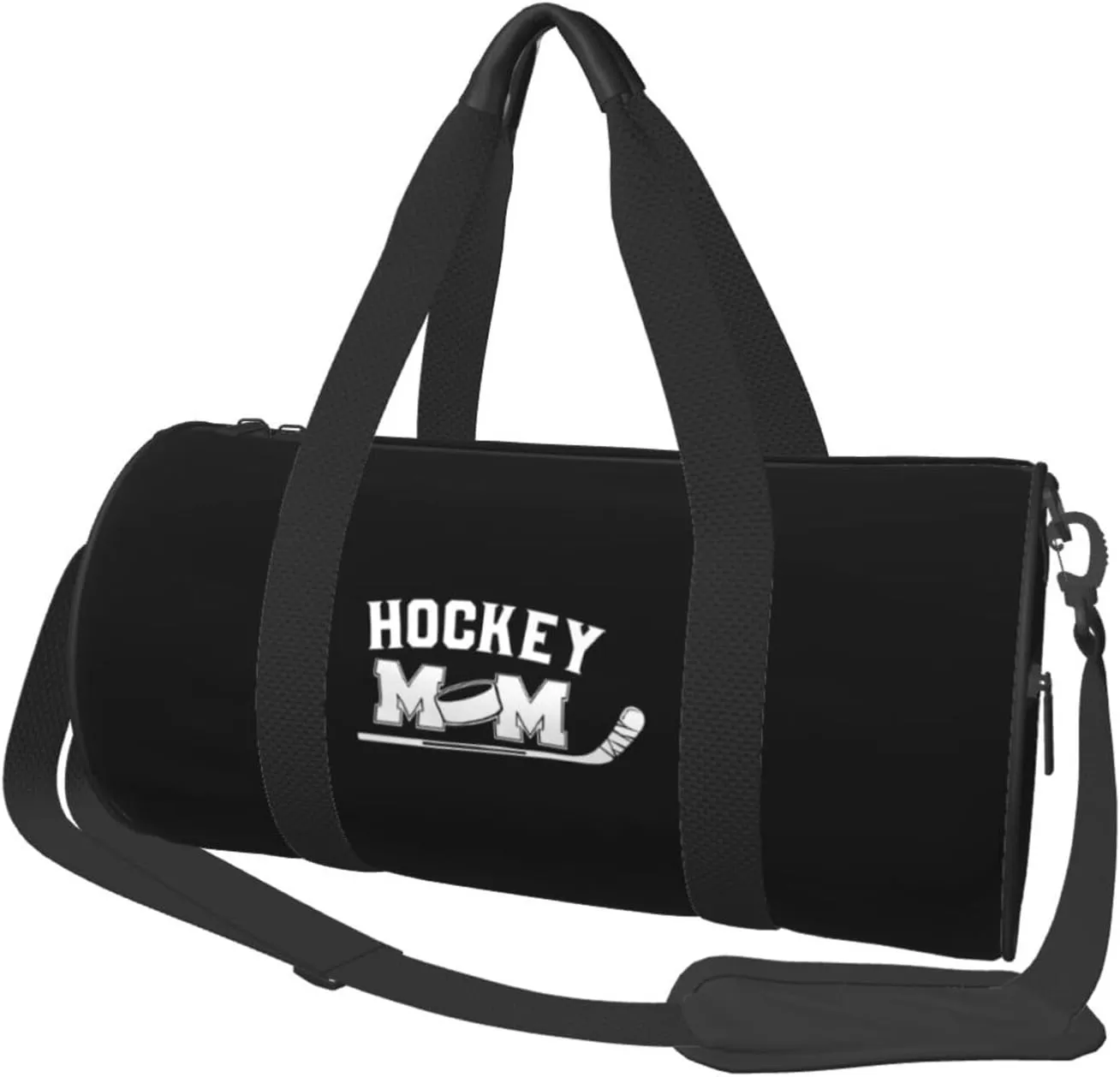 Hockey Mom Convertible Garment Bag with Shoulder Strap, Carry on Garment Duffel Bag for Men Women - Rolling Foldable for Travel Luggage Bags (Black)