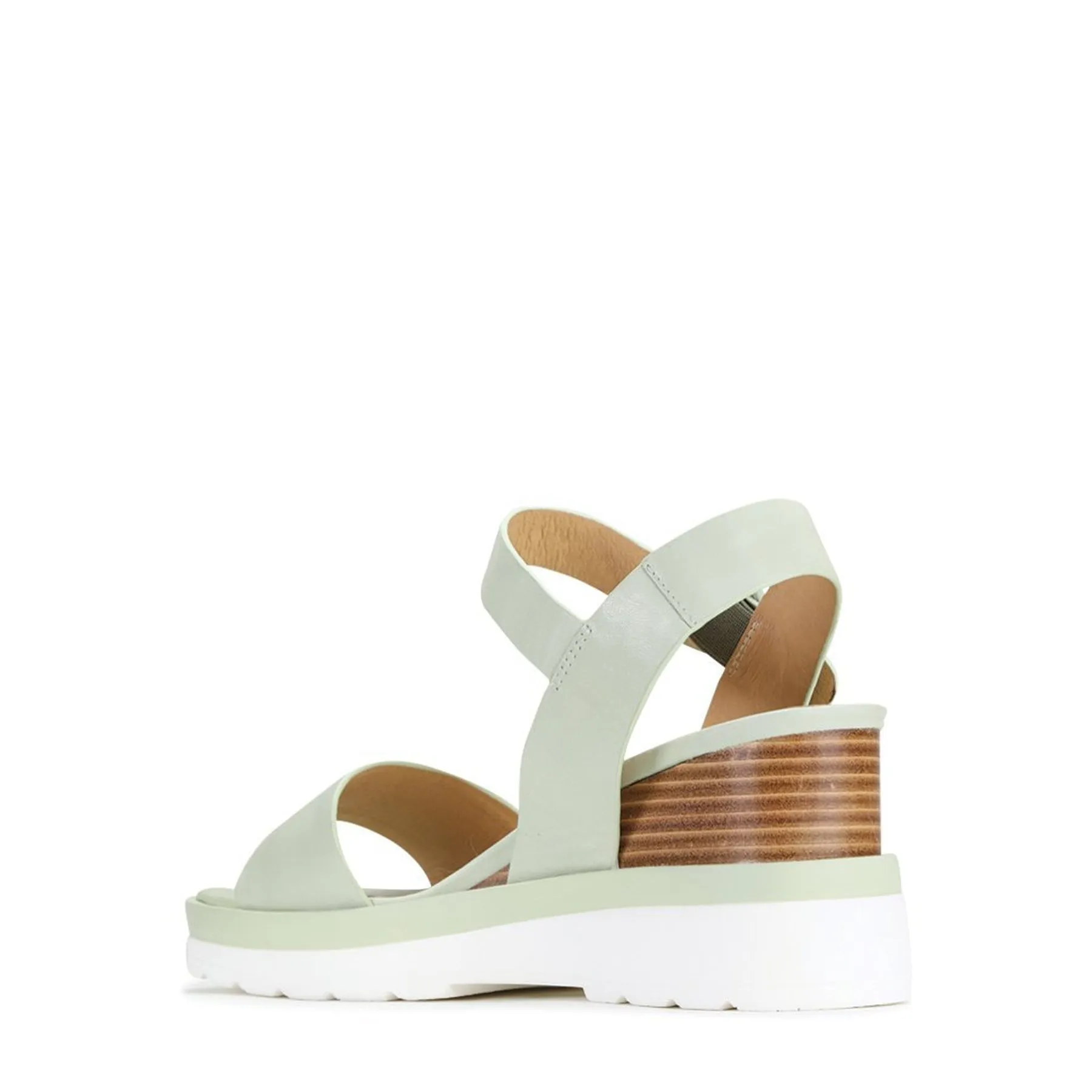 JADON LEATHER WEDGE  SANDALS