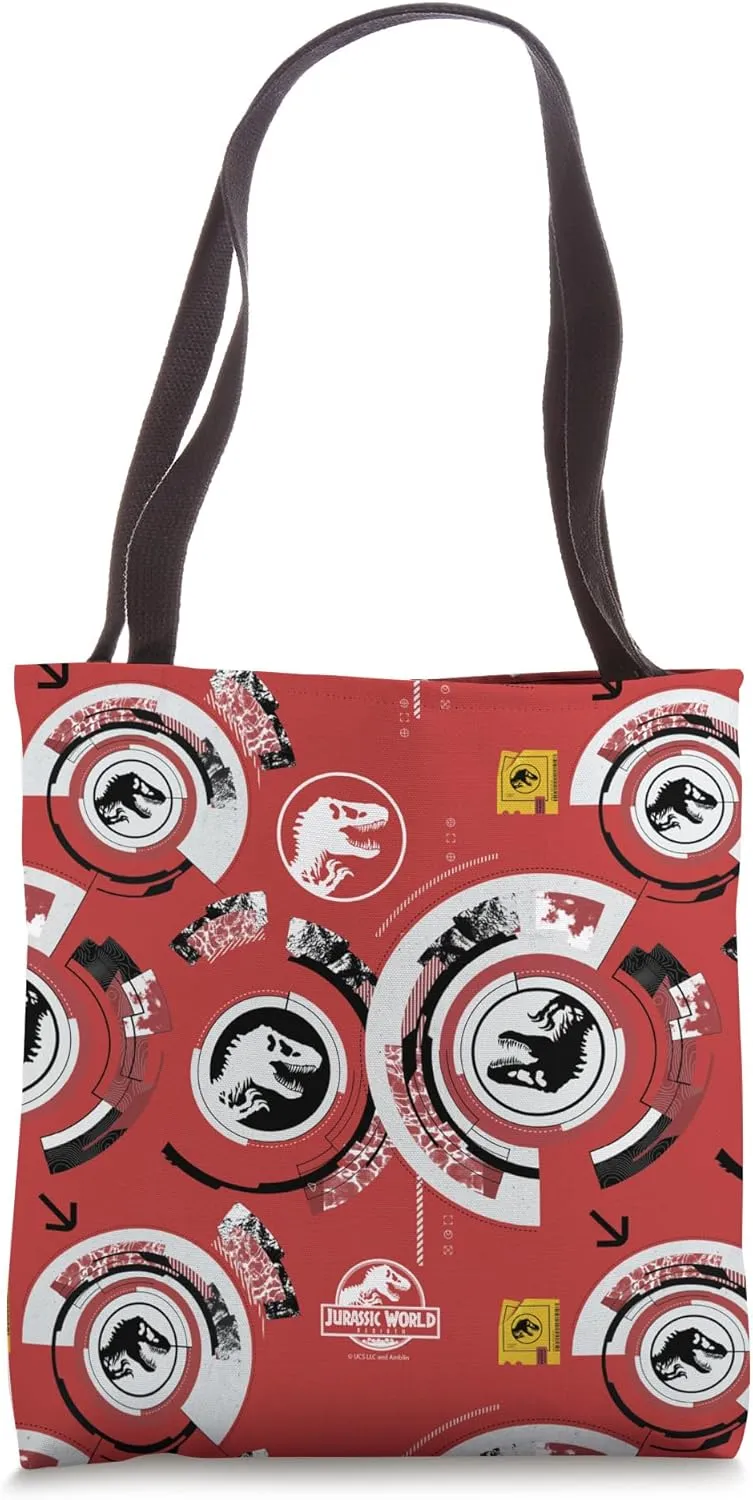 Jurassic World Rebirth Locked On All-Over Print Tote Bag