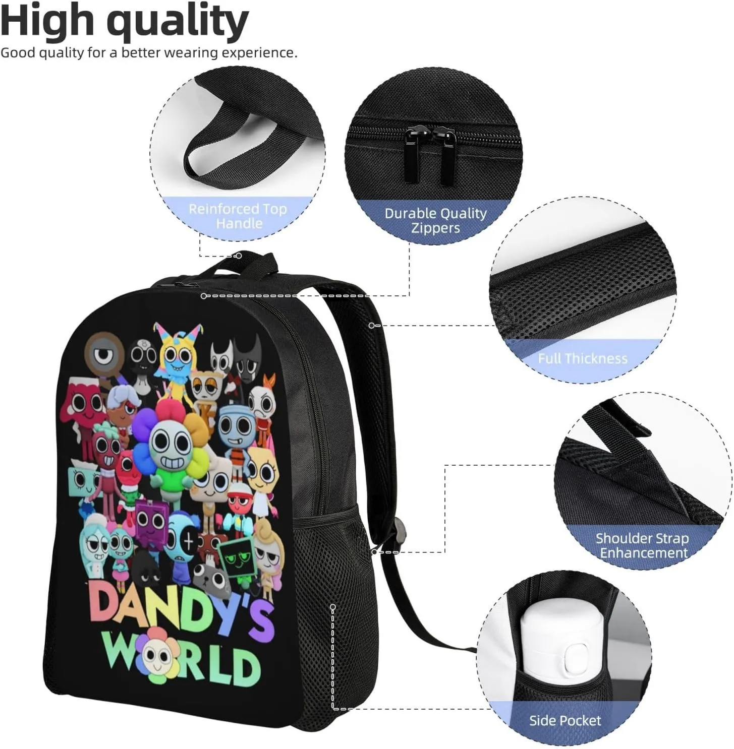 Leisure Backpacks Dandys World Daypacks Gifts casual Daily Work Bookbags Elementary Laptop Rucksack