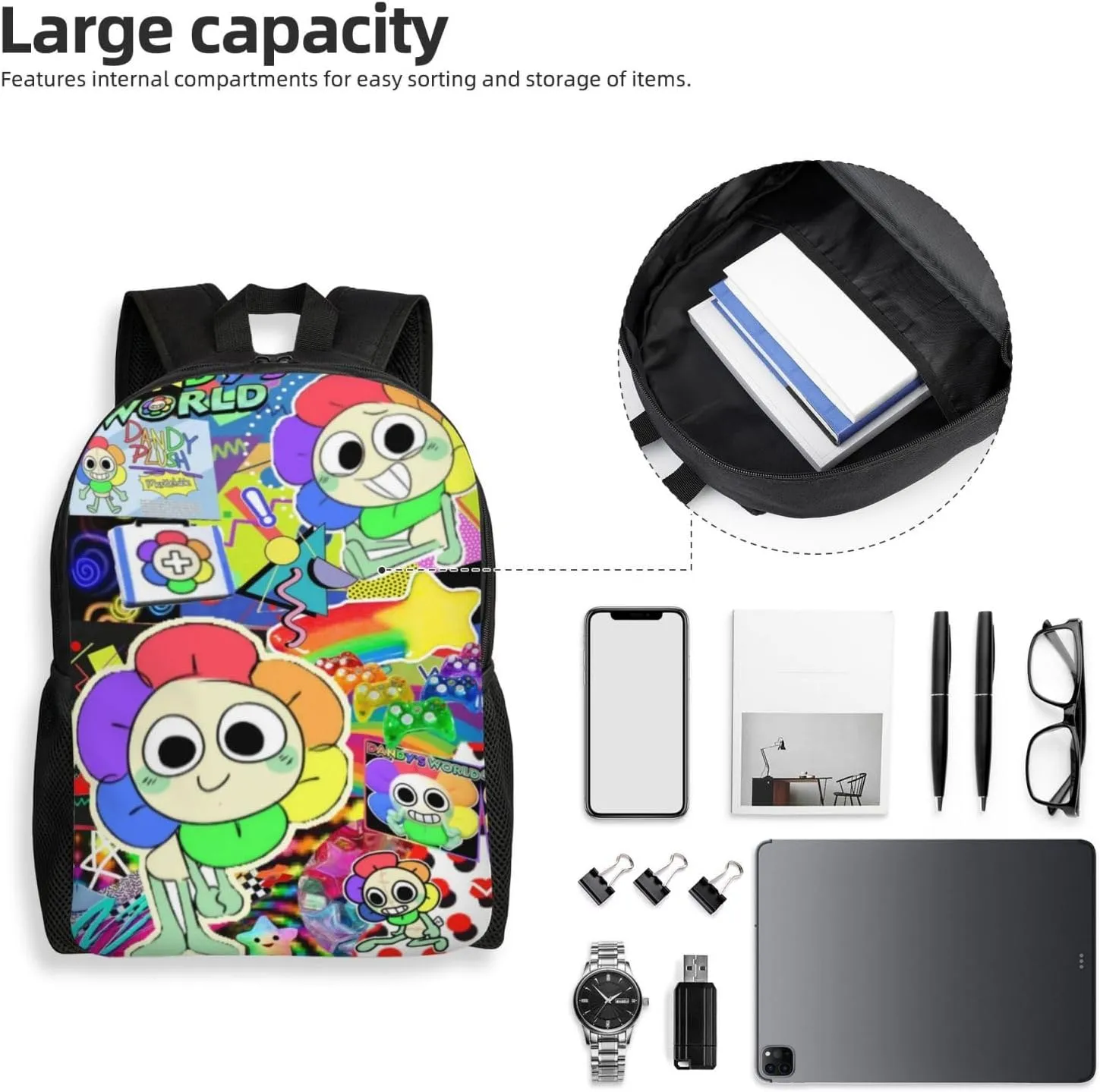 Leisure Backpacks Dandys World Daypacks Gifts casual Daily Work Bookbags Elementary Laptop Rucksack