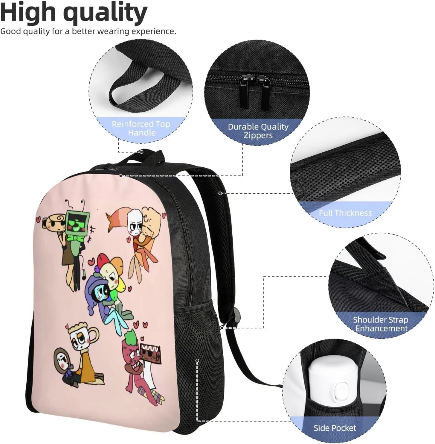 Leisure Backpacks Dandys World Daypacks Gifts casual Daily Work Bookbags Elementary Laptop Rucksack