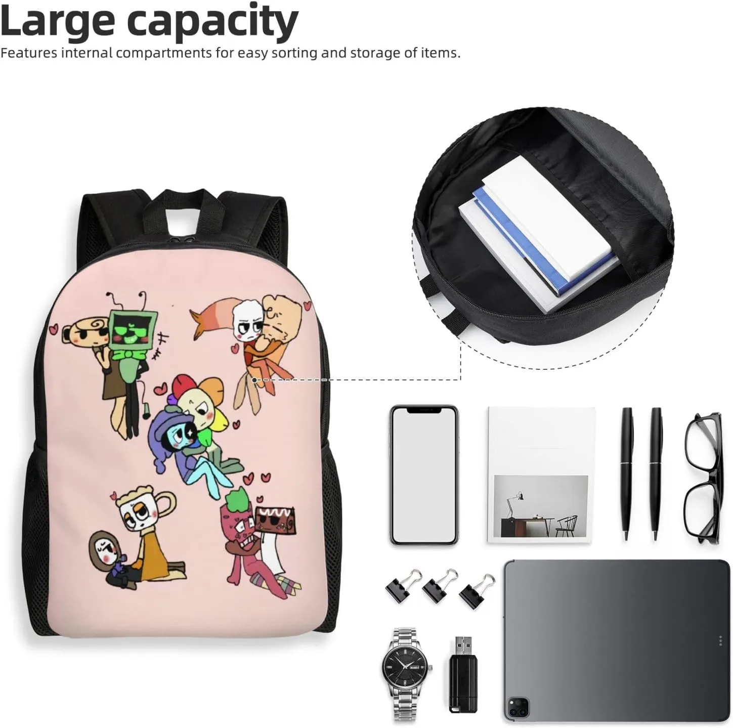 Leisure Backpacks Dandys World Daypacks Gifts casual Daily Work Bookbags Elementary Laptop Rucksack