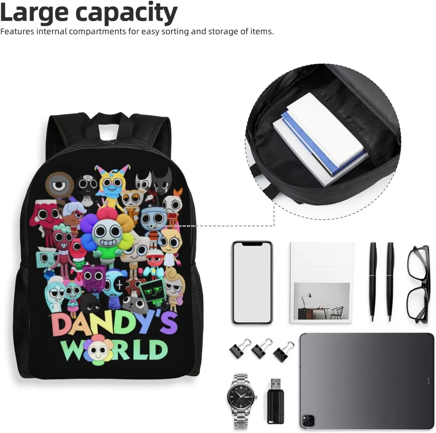 Leisure Backpacks Dandys World Daypacks Gifts casual Daily Work Bookbags Elementary Laptop Rucksack
