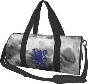 Lion Rampant Scotland Convertible Garment Bag with Shoulder Strap, Carry on Garment Duffel Bag for Men Women - Rolling Foldable for Travel Luggage Bags (Black)