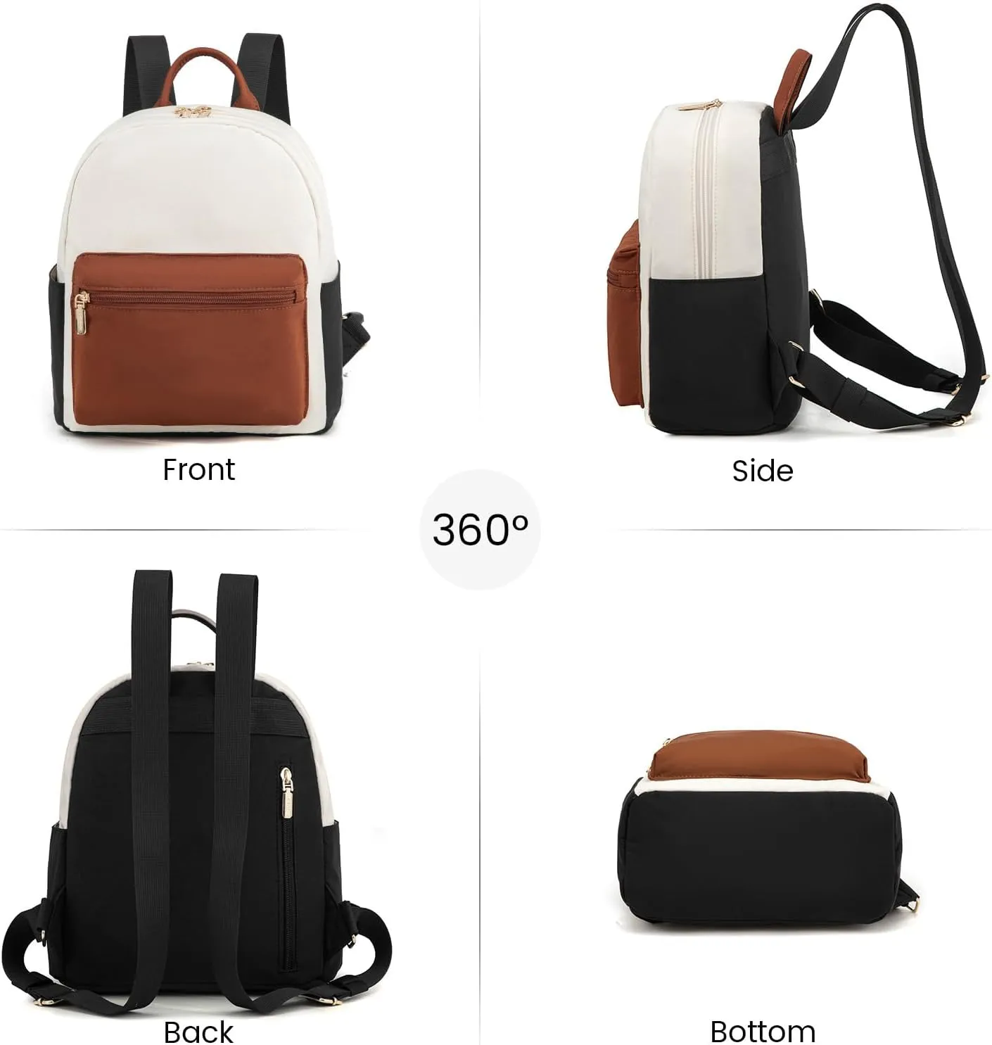 LOVEVOOK Mini Backpack for Women Light Weight Small Waterproof Backpack Purses Daily Backpack