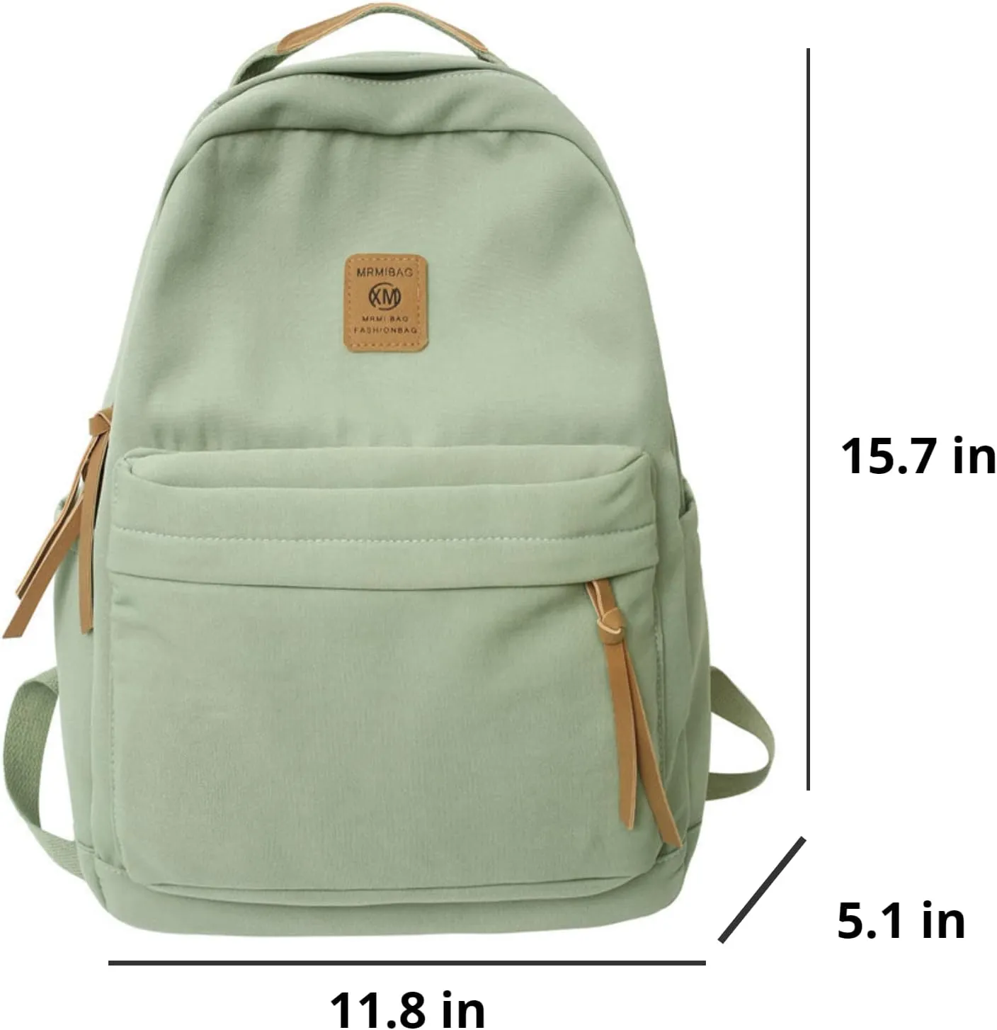LueWeiLIFE Cute Aesthetic Backpack Lightweight Bag Laptop Backpack Casual Kawaii Daypacks Rucksack for Travel Work (B)