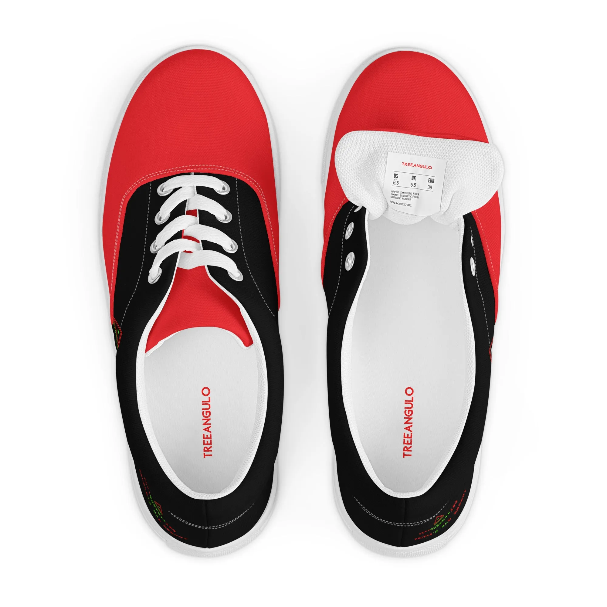 LUMEN Lace-up canvas