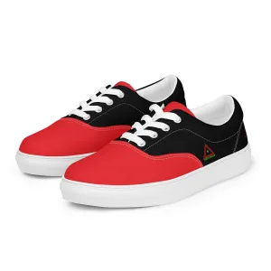 LUMEN Lace-up canvas