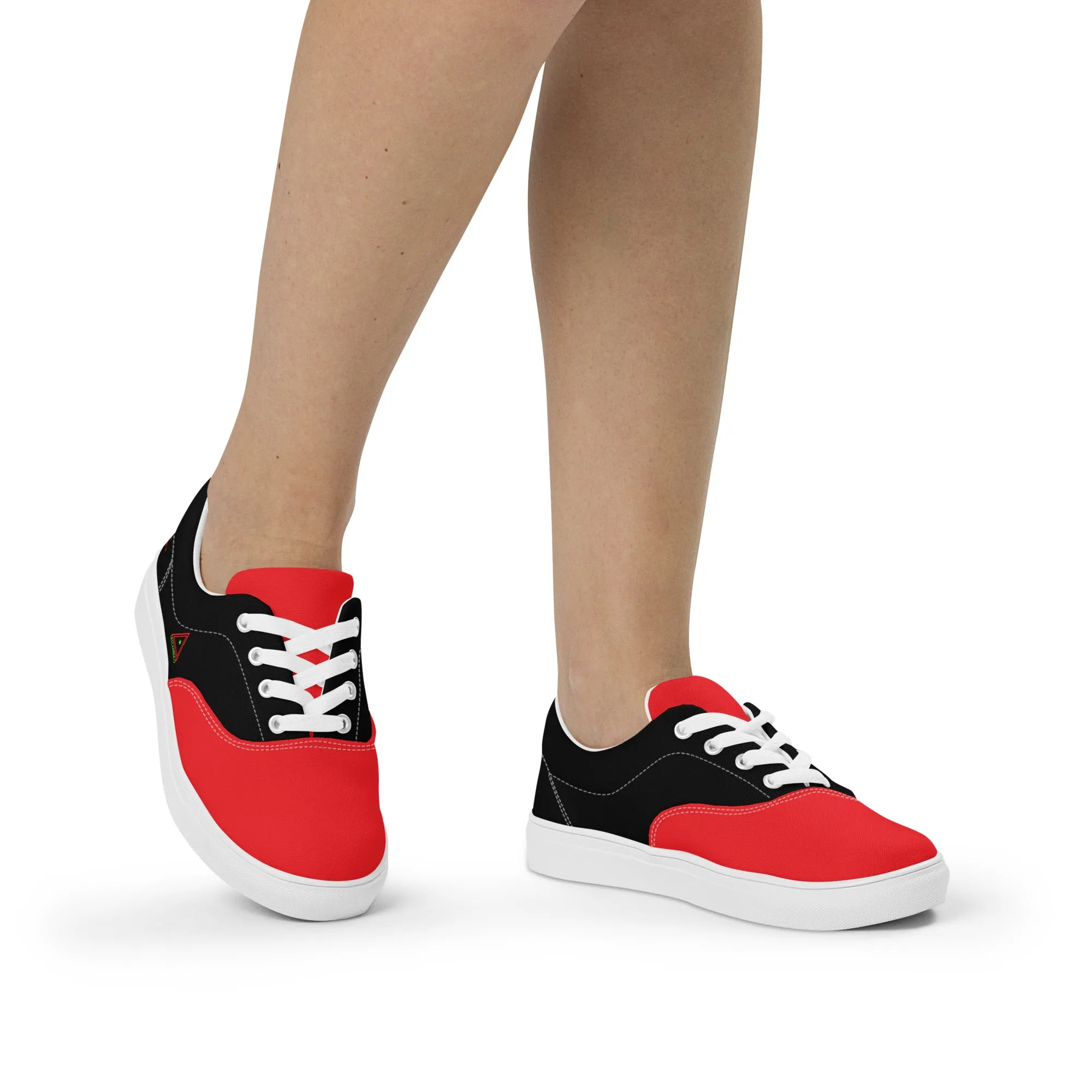 LUMEN Lace-up canvas