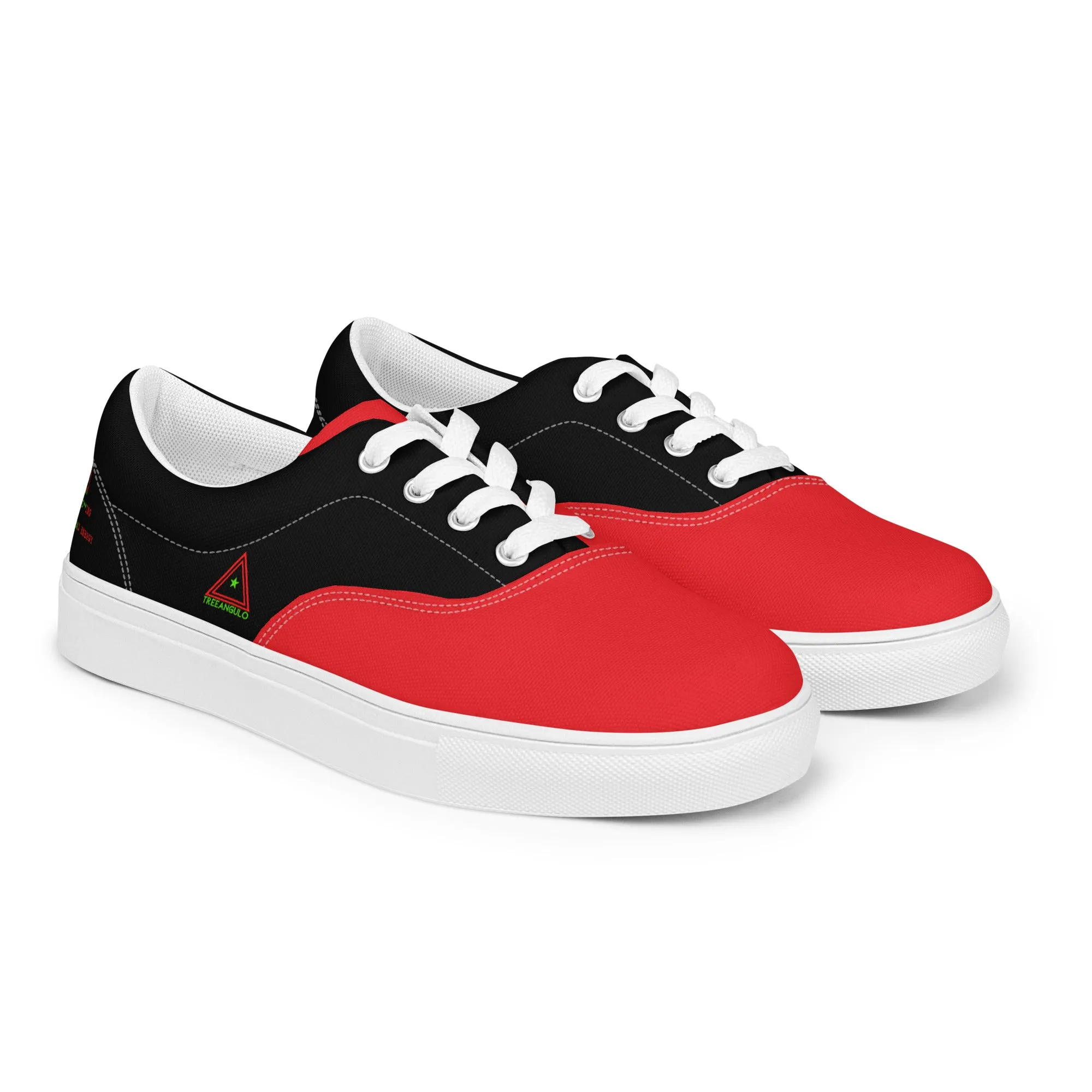 LUMEN Lace-up canvas
