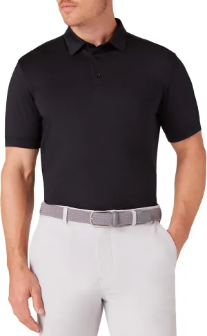 Mizzen Main Versa Men's Performance Short-Sleeve Polo - Lightweight, Moisture-Wicking, UPF 50 , 4-Way Stretch - Trim Fit